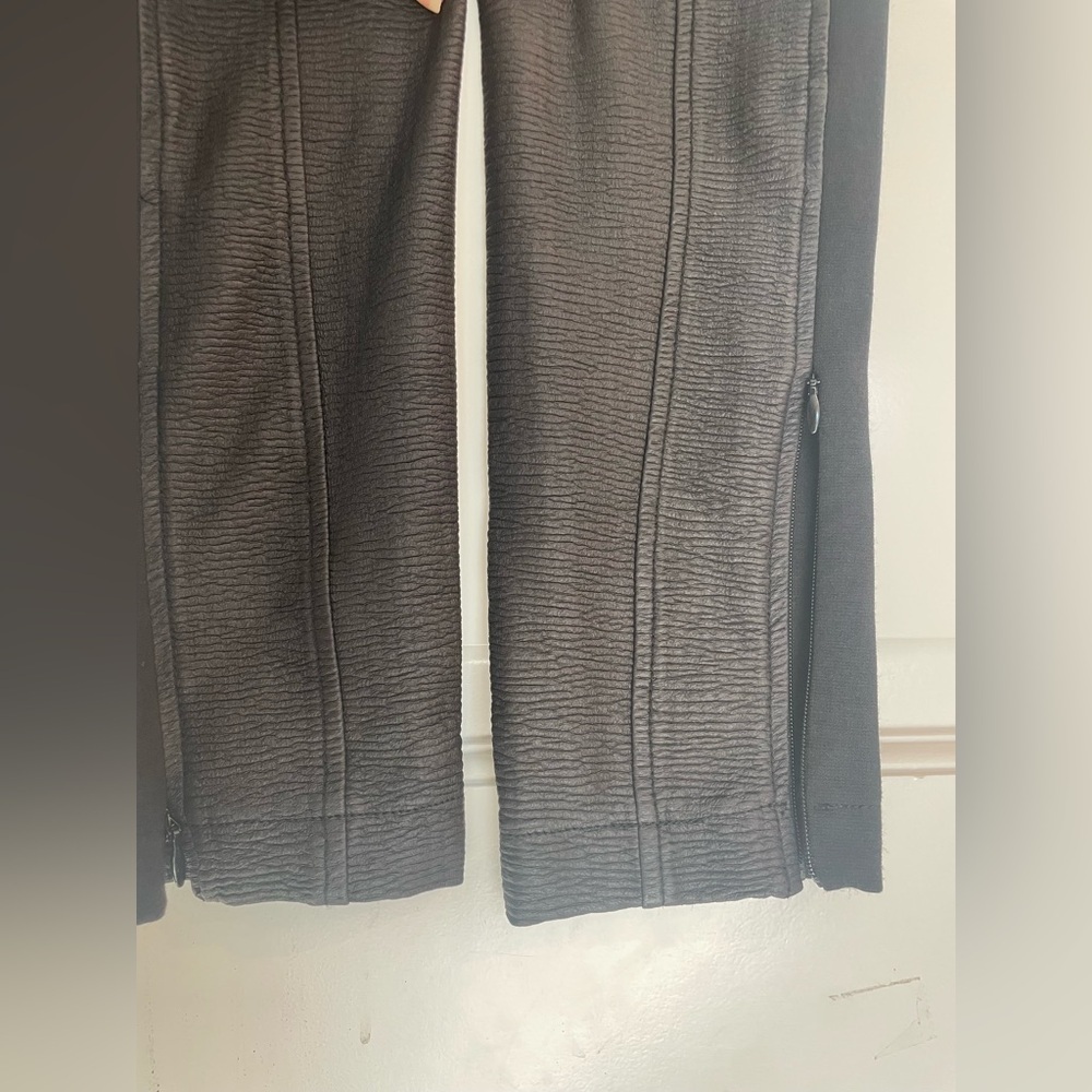 BCBGMaxAzria Black Faux Leather Pants - Picture 4 of 11